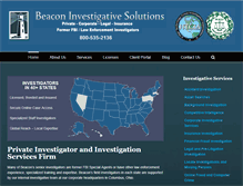 Tablet Screenshot of beaconintlgroup.com